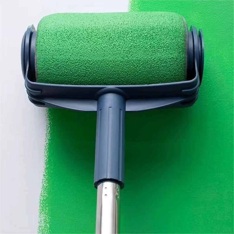Professional Wall Paint Roller Set without Rod Multifunctional Clean-Cut Edges Brush Refillable for Wall Painting Treatment Tool
