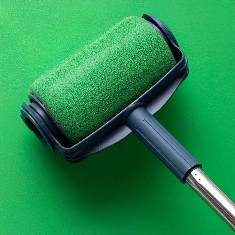 Professional Wall Paint Roller Set without Rod Multifunctional Clean-Cut Edges Brush Refillable for Wall Painting Treatment Tool
