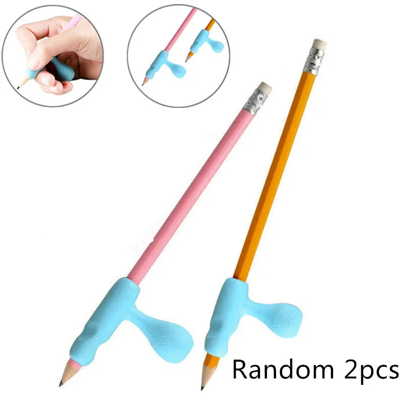 2Pcs/Set Montessori Toys Kids Educational Toys for Children Early Learning Baby Hold Pencil Corrector Students Writing Aid Tool