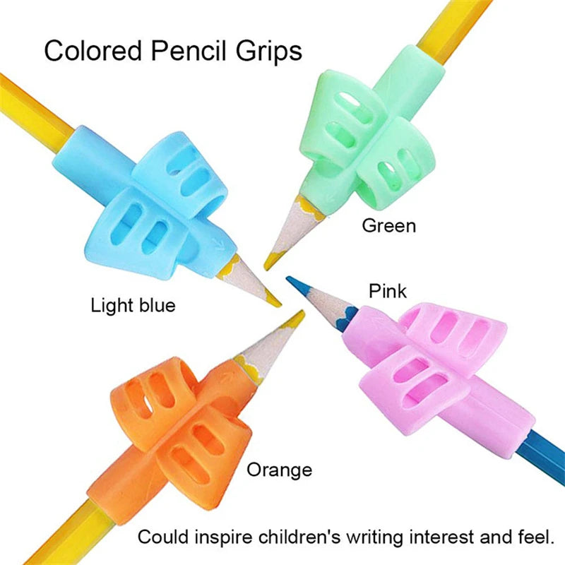 2Pcs/Set Montessori Toys Kids Educational Toys for Children Early Learning Baby Hold Pencil Corrector Students Writing Aid Tool